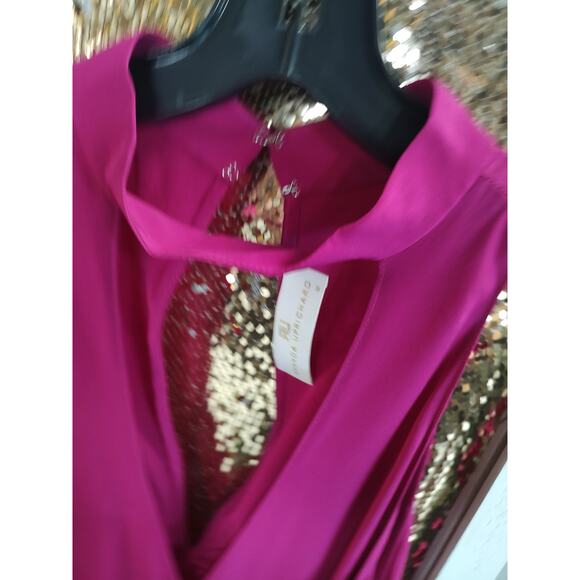 Amanda Uprichard Pink Blouse Medium - Picture 9 of 13
